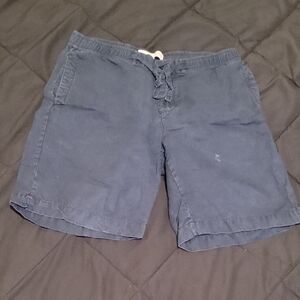 Orlebar Brown Blue Flat Front Men Shorts